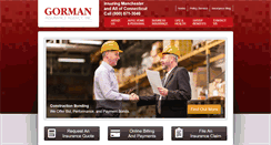 Desktop Screenshot of gormaninsurance.com